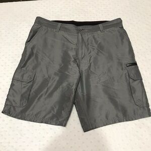 Burnside Supercool Shorts ,Loads of Pockets, Fish Hike Swim Lightweight Men’s 36